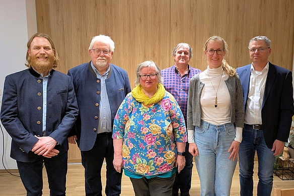 Dr. Johanna Pix und Karl Wolf referierten zu aktuellen Themen von Landkreis und Gemeinden