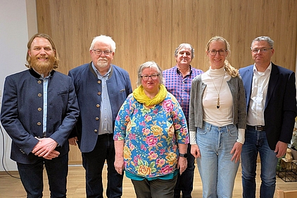 Dr. Johanna Pix und Karl Wolf referierten zu aktuellen Themen von Landkreis und Gemeinden